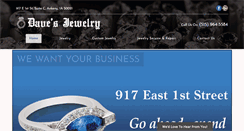 Desktop Screenshot of davesjewelry.com